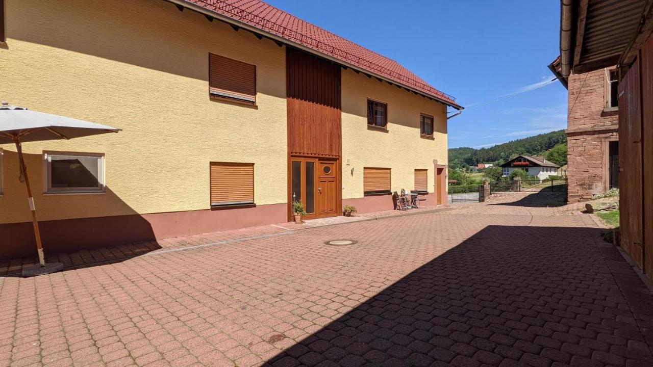 Апартаменты Hof Helmenhube 2 Gammelsbach Экстерьер фото
